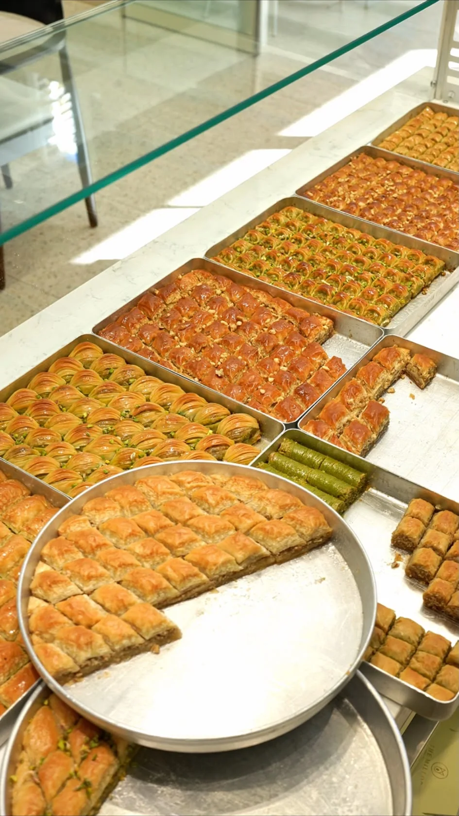 The Millor’un baklava çeşitleri